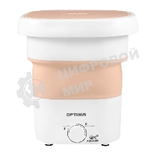 Стиральная машина OPTIMA МС-31СК оранжевый, загрузка вертикальная 2.5кг, класс: A