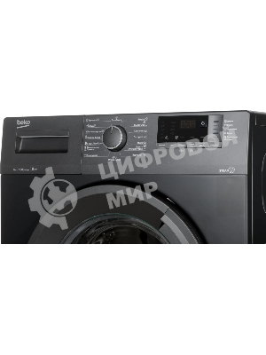 Стиральная машина Beko WSRE6512ZAA 7320210019 черный, загрузка фронтальная 6 кг, 1000 об/мин., класс: А++