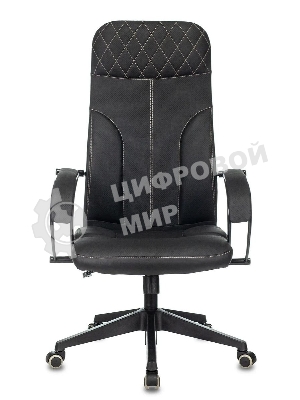 Кресло Бюрократ CH-608/ECO черный, экокожа