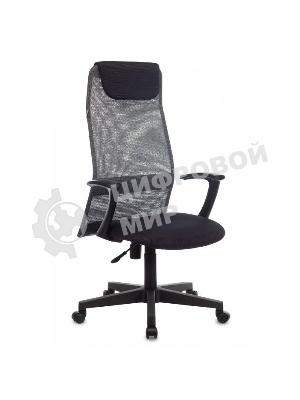 Кресло Бюрократ KB-8/DG/TW-12 TW-04 TW-12 серый, сетка