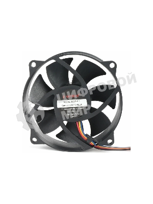 Вентилятор для корпуса Gembird D9025HM-4 черный 90мм 2500rpm 38db 4-pin