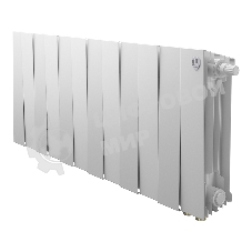 Радиатор биметаллический Royal Thermo PianoForte 300 белый VR80 - 12 секц.