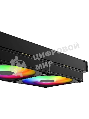 Система жидкостного охлаждения ID-Cooling FX240 INFINITY ARGb черный 120мм алюминий+медь 2000rpm 27.2db 4-pin 300W