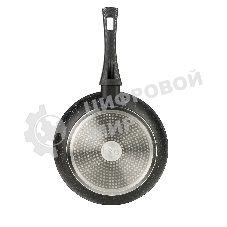 Сковорода Lara LR01-45-22 CARBON 22 см, 3-слойное покрытие 