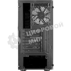 Компьютерный корпус Aerocool/Formula Python (3xUSB, 2xAudio, 0.5 мм,2x200 мм FAN, прозрачная стенка-закаленное стекло, ATX, без БП)