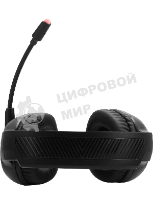 Гарнитура Oklick HS-L930G чёрный/синий, проводная, USB, подсветка