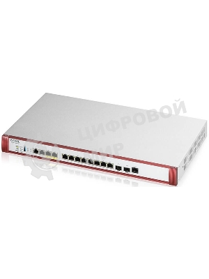Межсетевой экран Zyxel USG FLEX 700H с подпиской Gold на 1 год (AS, AV, CF, IDP/DPI, Sandboxing, SecuReporter), Rack, 2xSFP+ (LAN/WAN), 2xRJ-45: 1/2.5/5/10G PoE+ (LAN/WAN), 2xRJ-45: 1/2.5G (LAN/WAN),