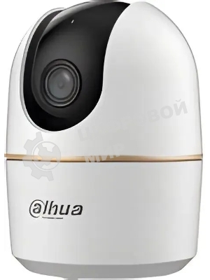 Мини-PT IP-видеокамера Dahua DH-IPC-H4AP-0360B с Wi-Fi 2.4ГГц 4Мп, 1/3” CMOS, объектив 3.6мм, видеоаналитика, ИК до 10м