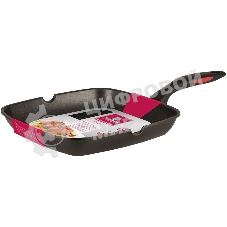 Сковорода-гриль Rondell Perfect RDA-1562, 28 см, без крышки, черный