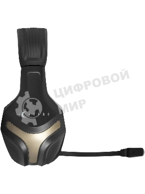 Гарнитура Oklick HS-L370G чёрный, проводная, 3.5 мм