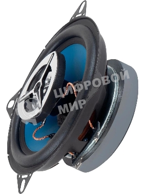 Колонки автомобильные Digma DCA-B402 160Вт 90дБ 4Ом 10см (4дюйм) (ком.:2кол.) коаксиальные двухполосные