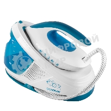 Парогенератор электрический ENDEVER Delta-450, белый/голубой, мощность 2800 Вт, подача пара 150 г/мин, макс. пар удар до 400 г/мин, 2 шт/уп