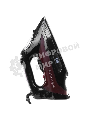 Утюг BQ SI1003 черный/винный/красный, 2600 Вт, 35 г/мин, 160 г/мин, 360 мл