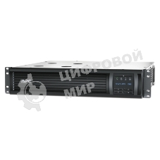 Источник бесперебойного питания APC Smart-UPS 1500VA/1000W, RM 2U, Line-Interactive, LCD, Out: 220-240V 4xC13 (2-Switched), SmartSlot, USB, SmartConnect, черный, 1 year warranty (REP: SMT1500RMI2U)