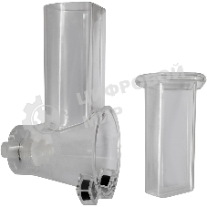 Мясорубка электрическая Polaris PMG 2027L черный, 2000 Вт, 2.0 кг/мин, реверс, защита от перегрузки, металлический лоток, насадки - 5