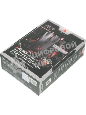 Мышь проводная A4Tech Bloody AL90 Blazing черный, 12000 dpi, USB, кнопки - 8