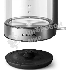 Чайник электрический Philips HD9339/80 1.7 л, 2200 Вт, прозрачный (корпус: стекло)