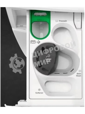 Стирально-сушильная машина AEG LWR73166OE черный, загрузка фронтальная 10 кг, 1600 об/мин., класс: А