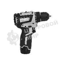 Дрель-шуруповерт ИНТЕРСКОЛ ДА-10/12В 38, 12 В, 2,5 Ач, 38 Нм, бесщеточный