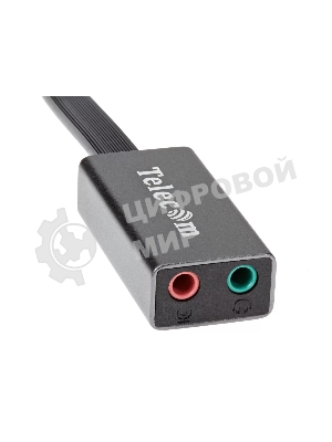 Переходник USB2.0-->audio Telecom 0.1m (TA313U)