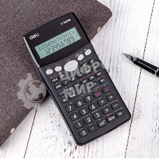 Калькулятор научный Deli ED-100MS черный 12-разр.