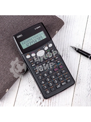 Калькулятор научный Deli ED-100MS черный 12-разр.