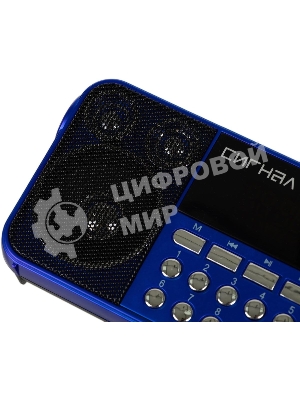 Радиоприемник Сигнал РП-224, бат. 3*АА (не в компл.), 220V, акб 400мА/ч, USB, SD, дисплей, фонарик