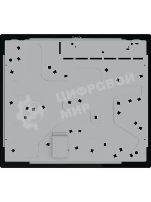 Варочная панель Gorenje ECT642BCSCE, 59 см, Hi-Light, 4 конфорки, таймер, сенсорное управление, шлифованный передний край, PowerBoost, дисплей, блокировка от детей, черный