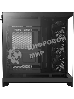 Компьютерный корпус без блока питания Case NZXT H9 Flow RGb+ (2025), Midi-Tower, TG, 6x140мм RGb + 1x120мм RGb, 2xUSB-A 3.2 + 1xUSB-C 3.2, E-ATX, ATX, mATX, mITX черный