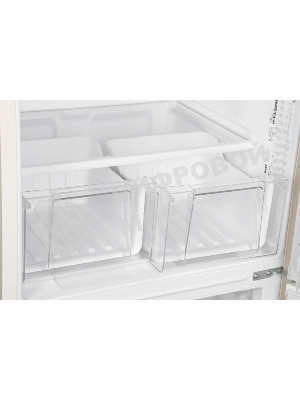 Холодильник Stinol STS 150 E бежевый двухкамерный 189/54л морозилка снизу