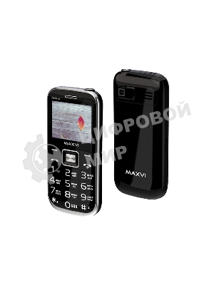 Мобильный телефон Maxvi B6ds up черный