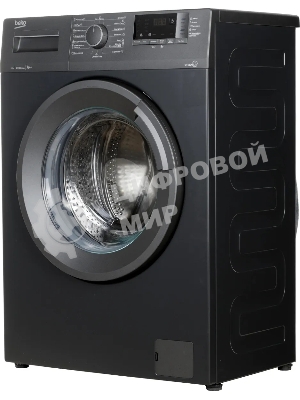 Стиральная машина Beko WSRE6512ZAA 7320210019 черный, загрузка фронтальная 6 кг, 1000 об/мин., класс: А++