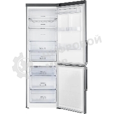 Холодильник Samsung RB33J3515S9/EF серебристый двухкамерный 231/90л морозилка снизу, No Frost