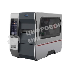 Принтер этикеток термотрансферный iDPRT iK4 Industrial 300 dpi, 254 мм/cек, Bluetooth, Ethernet, USB, серый