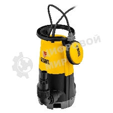 Дренажный насос Denzel DP-450S для чистой и грязной воды, 450 Вт, напор 6 м, 12000 л/ч