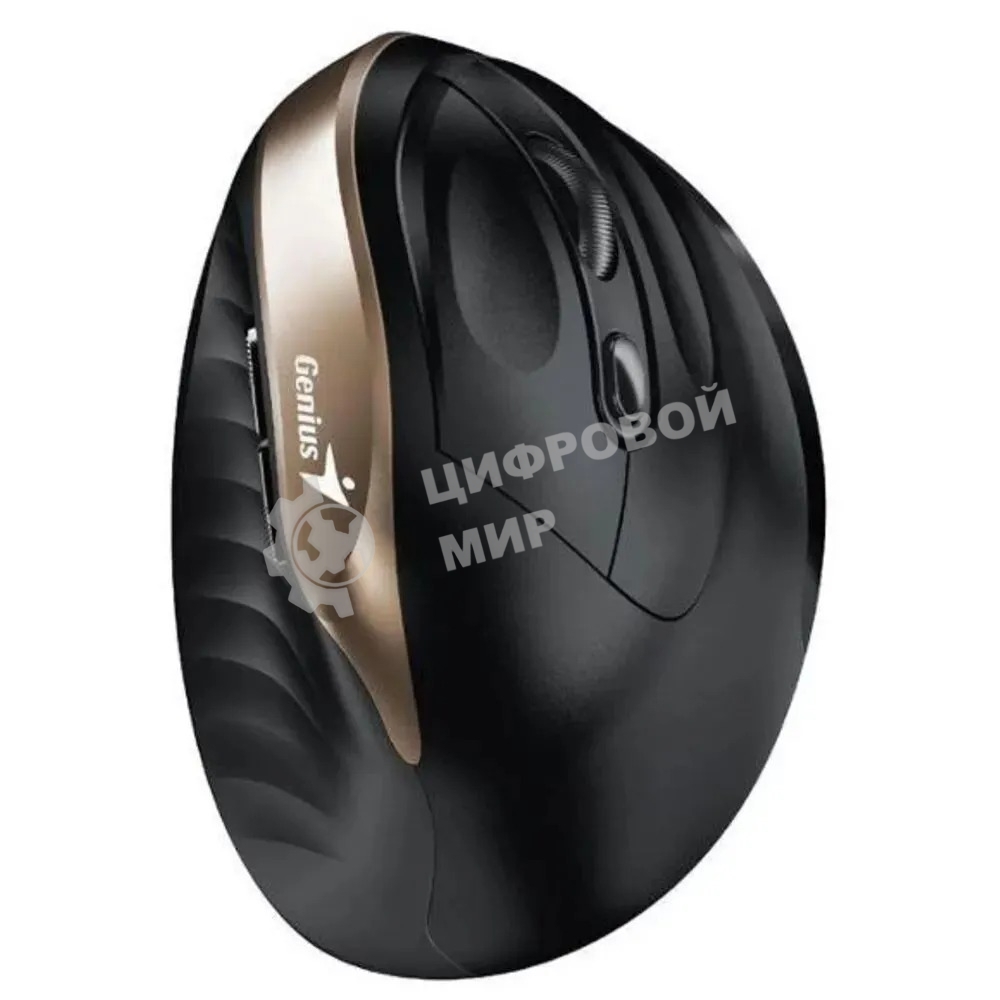 Мышь беспроводная Genius Ergo 8250S черный, 1600 dpi, радиоканал, USB, кнопки - 6