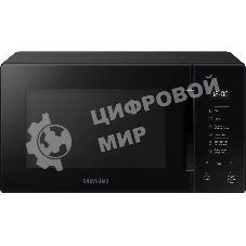 Микроволновая печь Samsung MG23T5018AK/BW черный, 23 л, 800 Вт, переключатели - сенсор