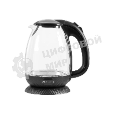 Чайник Energy E-250 (1.7 л) стекло/пластик черный