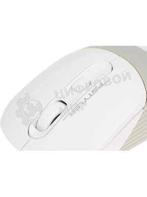 Мышь проводная A4Tech Fstyler FM10 белый/серый, 1600 dpi, USB, кнопки - 4