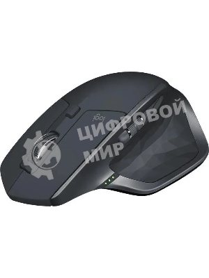 Мышь беспроводная Logitech MX Master 2S графитовый, 4000 dpi, радиоканал, Bluetooth, USB, кнопки - 7