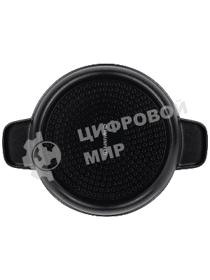 Кастрюля Maunfeld Osvald MF22SVLD03CR универсальная из литого алюминия со стеклянной крышкой, 3 л