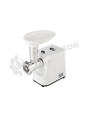 Мясорубка электрическая Homestar HS-2033 белый, 2000 Вт, 1.5 кг/мин, реверс, защита от перегрузки, насадки - 2