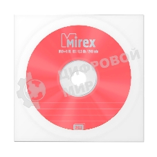 Диск DVD+R Mirex 8.5 Gb, 8x, Бум. конверт (1), Dual Layer (1/150)