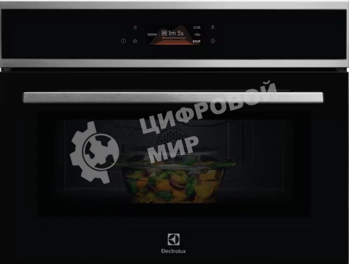 Встраиваемая микроволновая печь Electrolux EVM8E09X черный/нержавеющая сталь