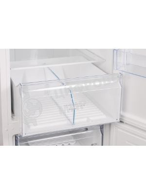 Холодильник Weissgauff CBN2WC2W2 INVERTER белый двухкамерный 280/108л морозилка снизу, No Frost