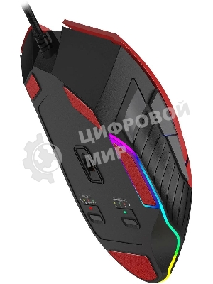 Мышь проводная A4Tech Bloody W95 Max Sports красный/черный оптическая (12000dpi) USB (10but)