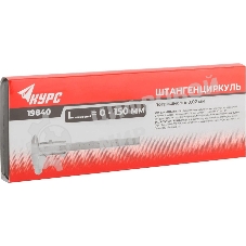 Штангенциркуль нониусный FIT 19840 серебристый пластиковый футляр