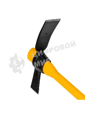 Кирка-топор Denzel 2250 г, фиберглассовая обрезиненная рукоятка 900 мм