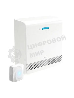 Бризер Tion O2 МАС белый, 40 м², фильтры F7+HEPA H11+угольный, подогрев воздуха, пульт ДУ, управление со смартфона