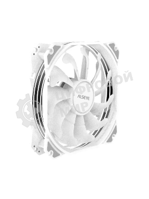 Комплект вентиляторов для корпуса Alseye M120-PWA KIT белый, 120 мм, 1700 об/мин, 33.8 дБ, 4 pin